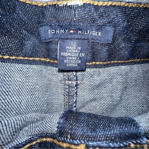 Women's Tommy Hilfiger Denim Mini Skirt - Size 12 - Picture 4 of 8
